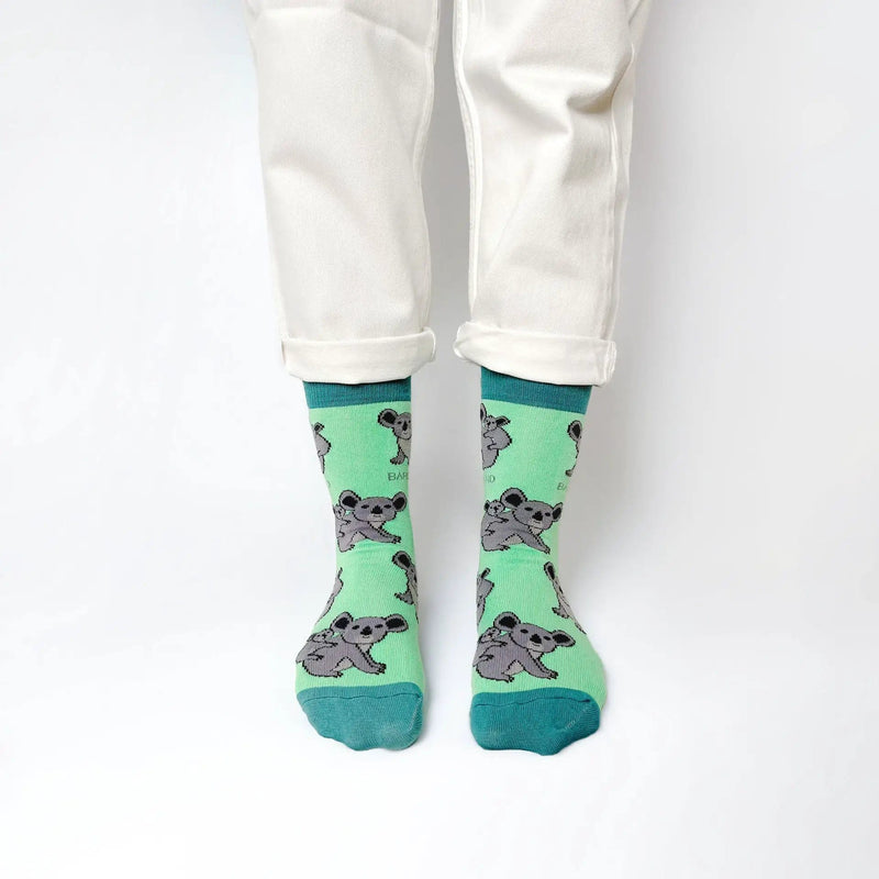 Barekind NZ Socks Save the Koalas Bamboo Socks Save the Koalas Bamboo Socks