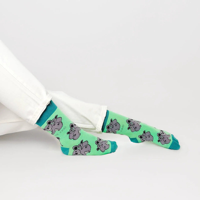 Barekind NZ Socks Save the Koalas Bamboo Socks Save the Koalas Bamboo Socks