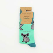 Save the Koalas Bamboo Socks by Barekind NZ