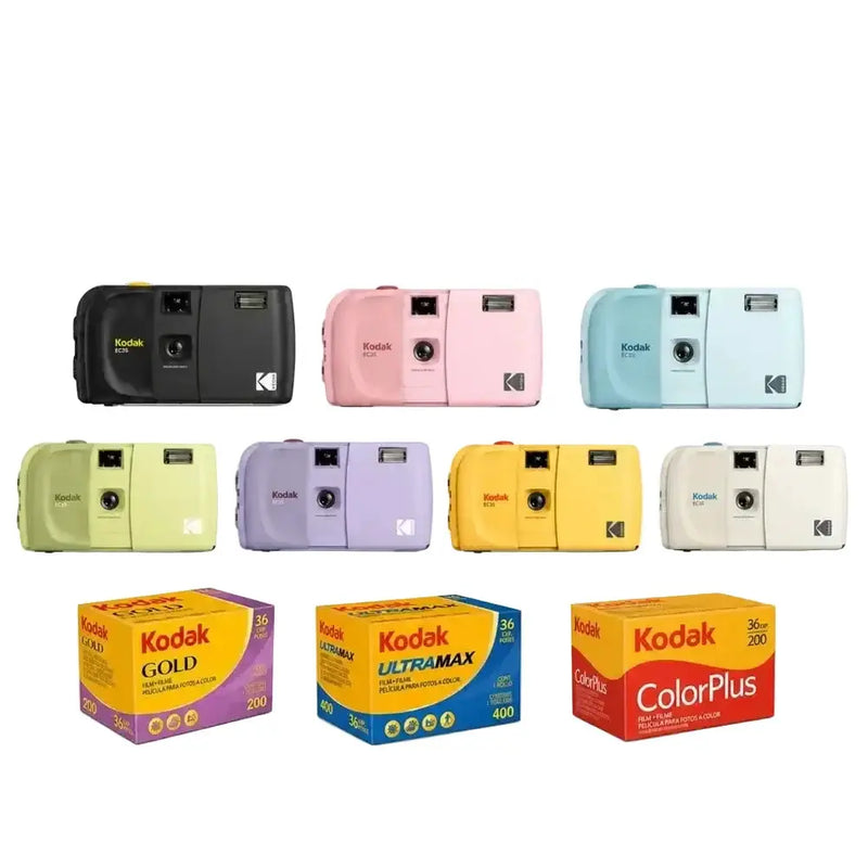 Habicare Kodak EC35 35mm Retro Reusable Film Camera (different colour available) Kodak EC35 35mm Retro Reusable Film Camera (different colour available)
