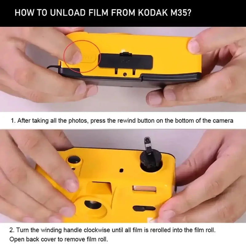 Habicare Reusable Retro Film Camera with Manual Flash Reusable Retro Film Camera with Manual Flash