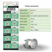 Watch Batteries for Koonenda 362 / 361 / SR721SW / AG11 (10 Pack) by That Watch Shop
