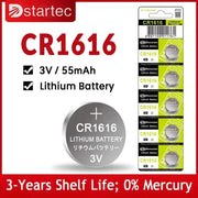 CR1616 / DL1616 Watch Batteries for Koonenda (5 Pack) by That Watch Shop