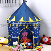 dealonline.co.nz dealonlinenz Blue Princess Castle Play Tent Playhouse for Kids Blue Princess Castle Play Tent Playhouse for Kids