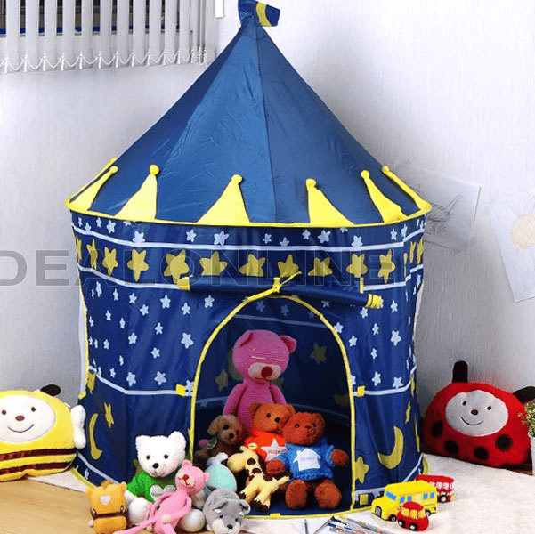 dealonline.co.nz dealonlinenz Blue Princess Castle Play Tent Playhouse for Kids Blue Princess Castle Play Tent Playhouse for Kids