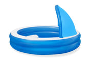 Bestway 241x 241x140CM Inflatable Swim Center Family Pool with Sunshade by salelink.co.nz