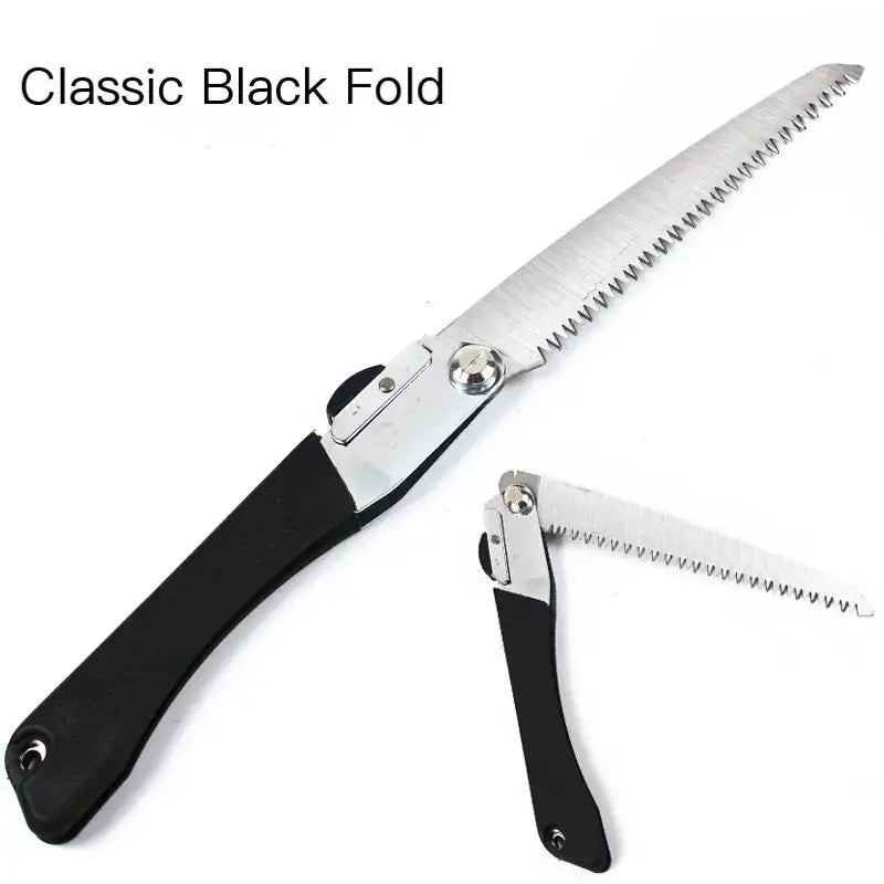 Folding Hand Saw - Portable Garden Pruning Saw for Woodworking & Outdoor Use by Mead's Supply & Equipment Outfitters limited