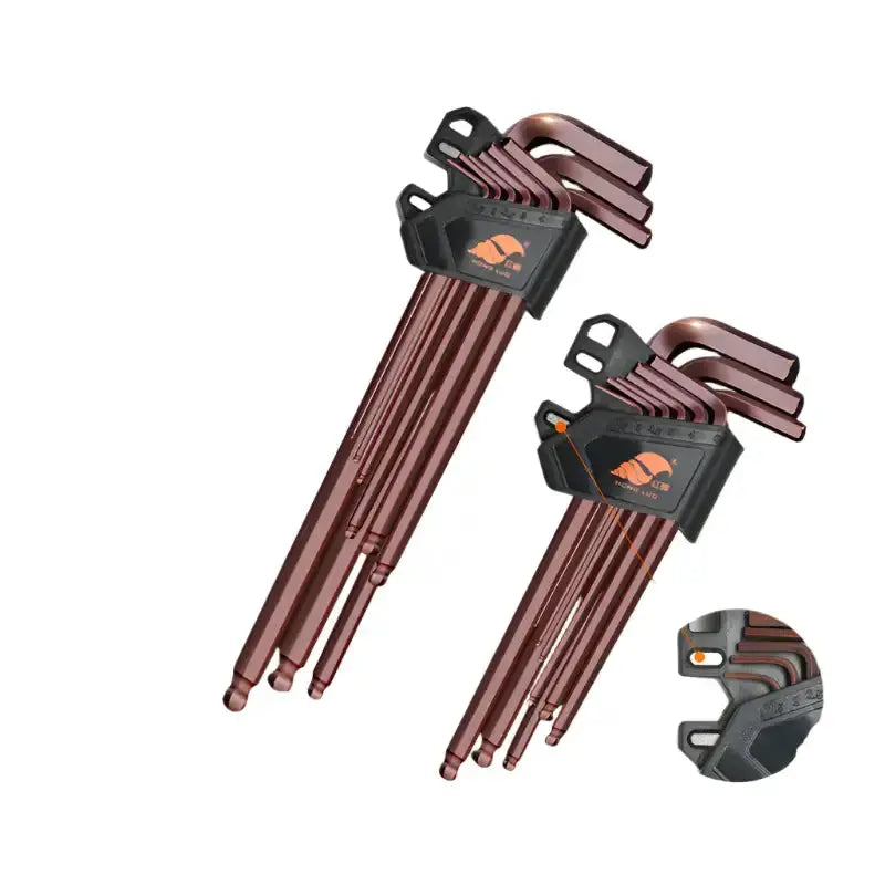 L-Type Hex Wrench Set (9Pcs) (7 types available) by Habicare