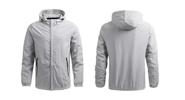 Men's Outdoor Waterproof Jacket - Windproof Hiking Rain Jacket | All-Weather Protection by Mead's Supply & Equipment Outfitters limited