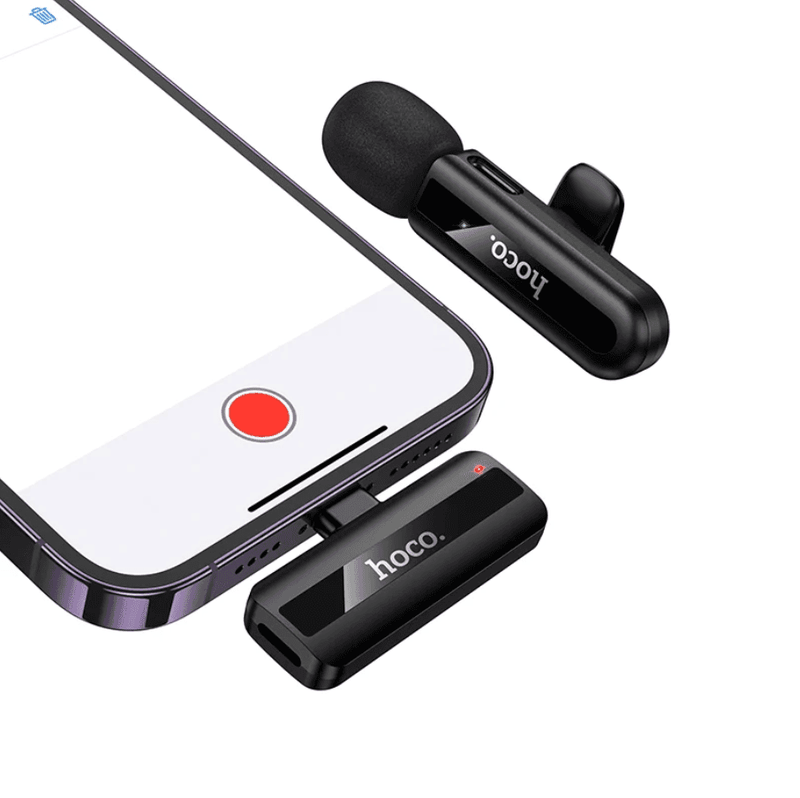 techplus Wireless Lavalier Microphone for iPhone & iPad | Lightning Connector & DSP Noise Reduction (L20-L) Wireless Lavalier Microphone for iPhone & iPad | Lightning Connector & DSP Noise Reduction (L20-L)