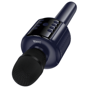 techplus Bluetooth Karaoke Microphone with 5W Speaker, Bluetooth 5.4, USB, TF Card & AUX (L24) - Blue Bluetooth Karaoke Microphone with 5W Speaker, Bluetooth 5.4, USB, TF Card & AUX (L24) - Blue