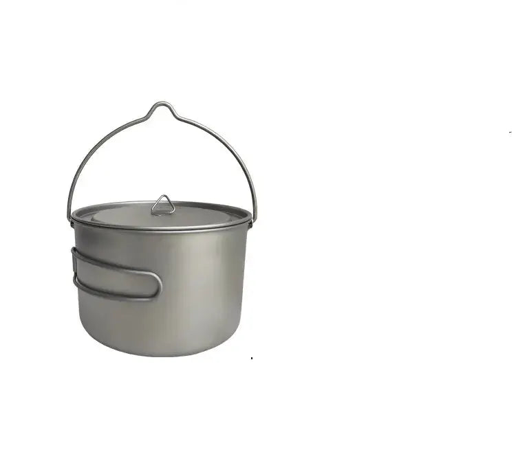 Folding Thickened Camping Pot with Two Handles by Mead's Supply & Equipment Outfitters limited