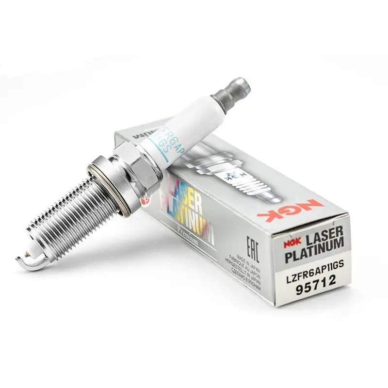 NGK LZFR6AP11GS LASER PLATINUM Spark Plugs BMW N52 3.0 by JBH AUTO PARTS