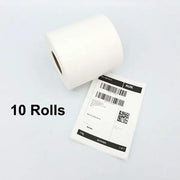 12 Rolls Premium 100x150mm Direct-thermal labels 350pcs/roll Self Adhesive Label by dealonline.co.nz