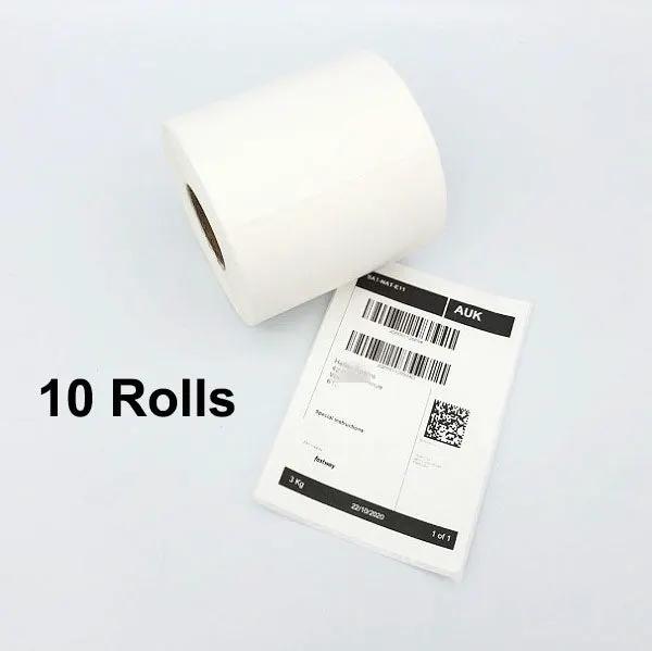 12 Rolls Premium 100x150mm Direct-thermal labels 350pcs/roll Self Adhesive Label by dealonline.co.nz