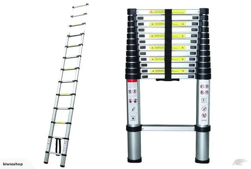 Kiwi Grab Kiwi Grab Ladder Telescopic Aluminium Extension Ladder 3.2m Ladder Telescopic Aluminium Extension Ladder 3.2m