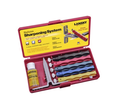 Lansky Stainless Blade Lansky Sharpening System with Clamp Fine/Medium/Coarse