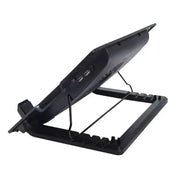 techplus Laptop Cooling Stand with Fan | Adjustable Laptop Holder for Gaming, Office & Desk Laptop Cooling Stand with Fan | Adjustable Laptop Holder for Gaming, Office & Desk