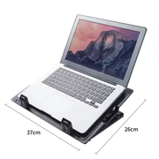 Laptop Stand with Cooling Fan for iPad Tablet Bracket Notebook Holder by techplus