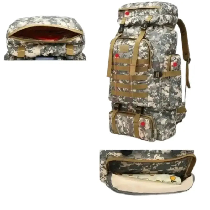 Large Capacity Mountaineering Backpack by Habicare
