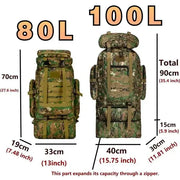 Large Capacity Mountaineering Backpack by Habicare