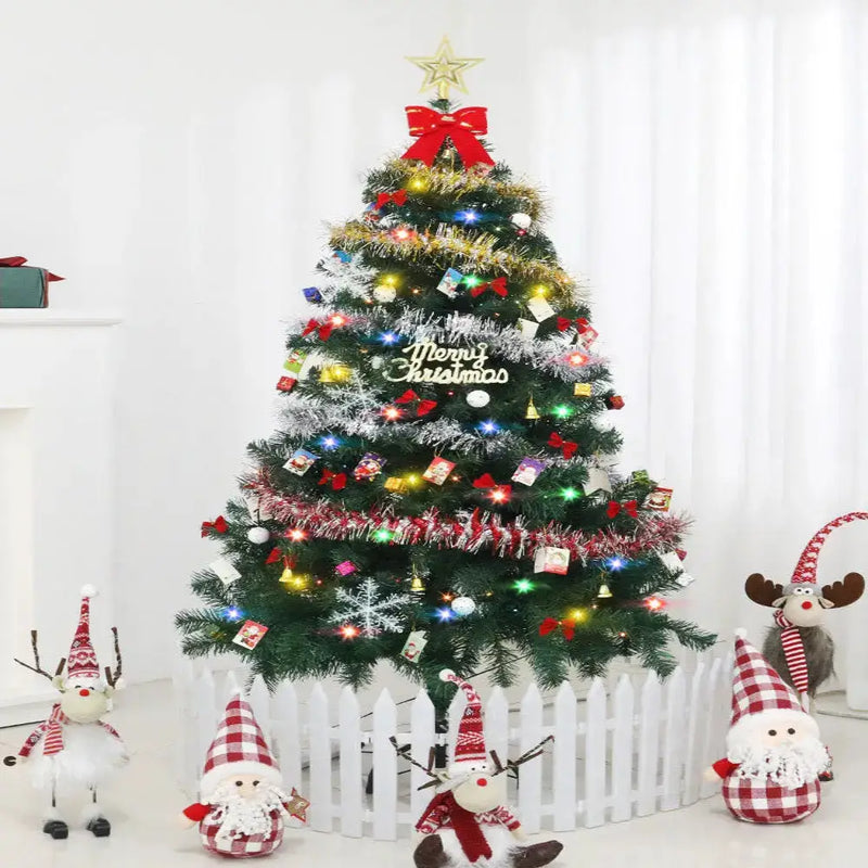 Large Christmas Tree (1.5/1.8/2.1M) with 4M 30-LED Colourful Lights by Habicare