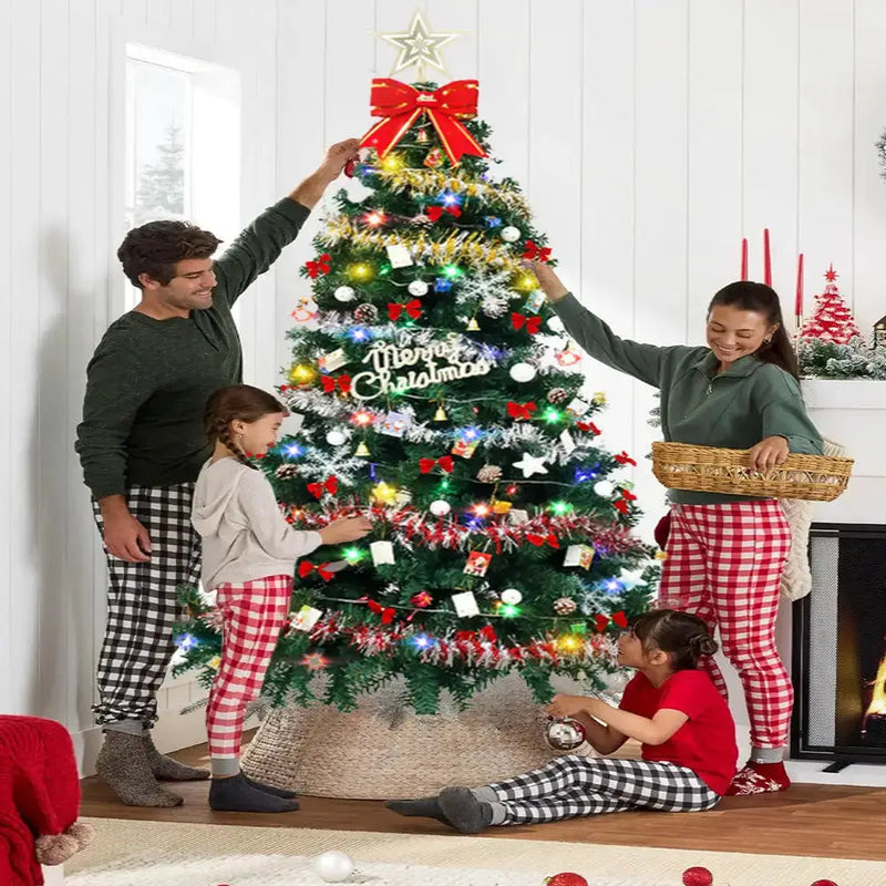 Large Christmas Tree (1.5/1.8/2.1M) with 4M 30-LED Colourful Lights by Habicare