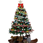 Large Christmas Tree (1.5/1.8/2.1M) with 4M 30-LED Colourful Lights by Habicare
