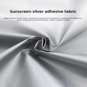 Large Portable Sunshade Tarp with Poles (2 sizes available) by Habicare