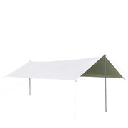 Large Portable Sunshade Tarp with Poles (2 sizes available) by Habicare