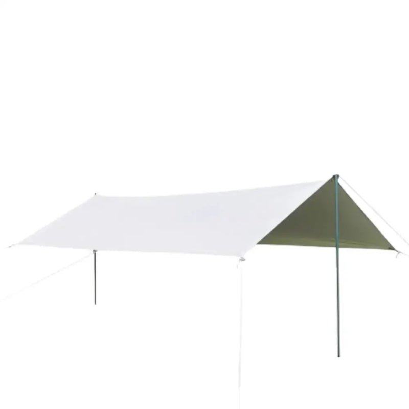 Large Portable Sunshade Tarp with Poles (2 sizes available) by Habicare