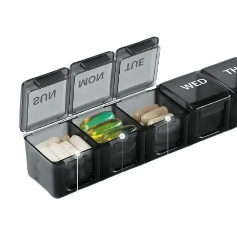 Large Weekly Pill Organizer by Habicare