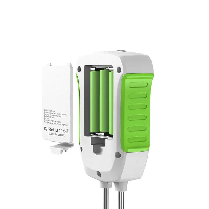 LCD 3/5-in-1 Handheld Soil Tester for pH, Moisture & Light (different colours & sets available) by Habicare