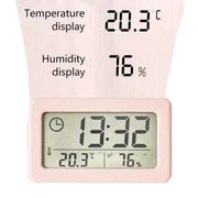 LCD Electronic Clock with Thermometer (5 colours available) by Habicare