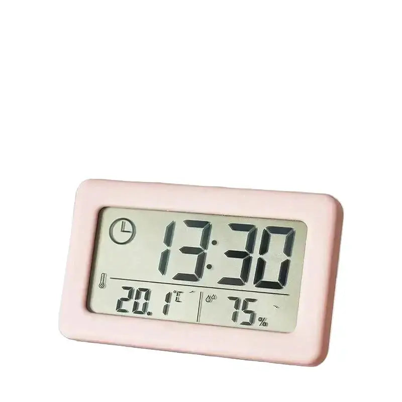 LCD Electronic Clock with Thermometer (5 colours available) by Habicare