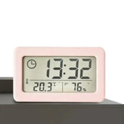 LCD Electronic Clock with Thermometer (5 colours available) by Habicare