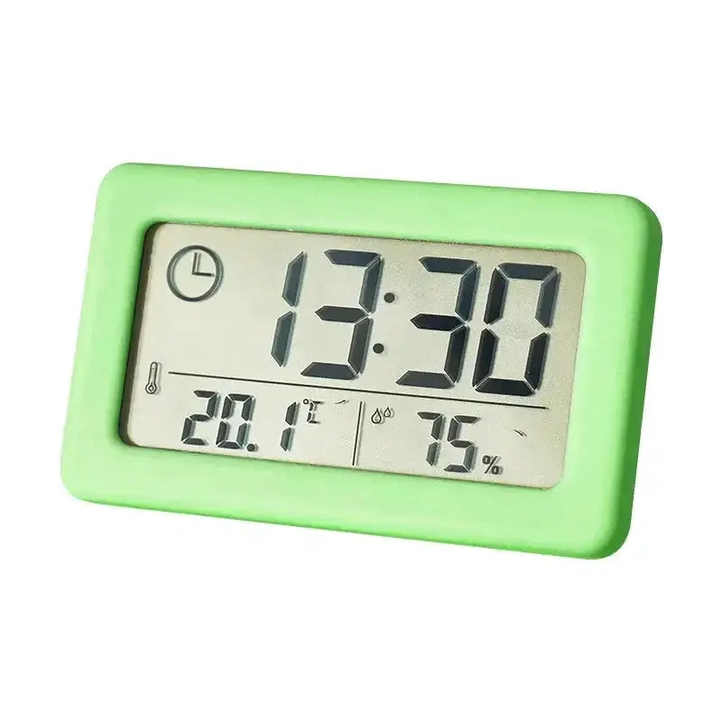 LCD Electronic Clock with Thermometer (5 colours available) by Habicare