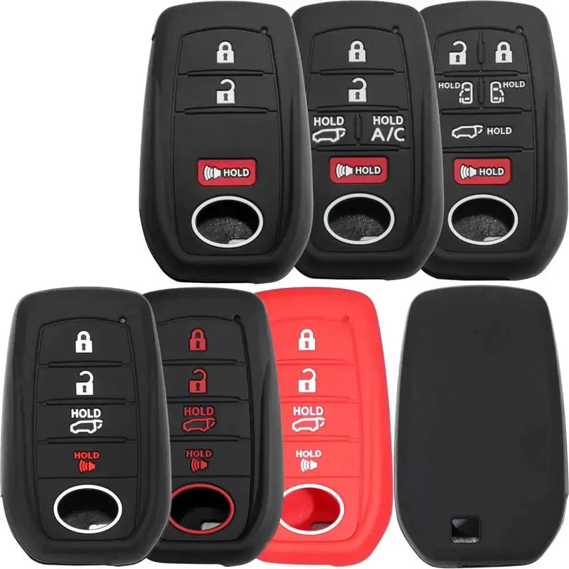 Habicare Silicone Remote Key Cover for Toyota RAV4, Corolla, Camry & Hilux Silicone Remote Key Cover for Toyota RAV4, Corolla, Camry & Hilux