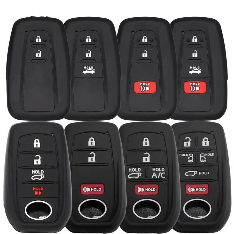 Habicare Silicone Remote Key Cover for Toyota RAV4, Corolla, Camry & Hilux Silicone Remote Key Cover for Toyota RAV4, Corolla, Camry & Hilux
