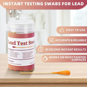 Lead Test Kit Swabs (Pack of 30) by Habicare