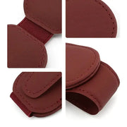 Leather Car Sunglasses & Card Holder Clip by Habicare