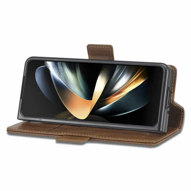 Leather Case for the Samsung Galaxy Z Fold7 (4 colours available) by Habicare