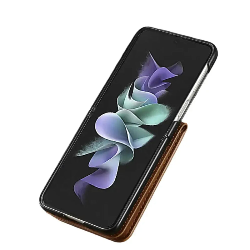 Leather Cover for the Samsung Galaxy Z Flip7 FE & Flip7 (available in 4 colours) by Habicare