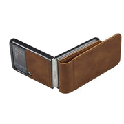 Leather Cover for the Samsung Galaxy Z Flip7 FE & Flip7 (available in 4 colours) by Habicare