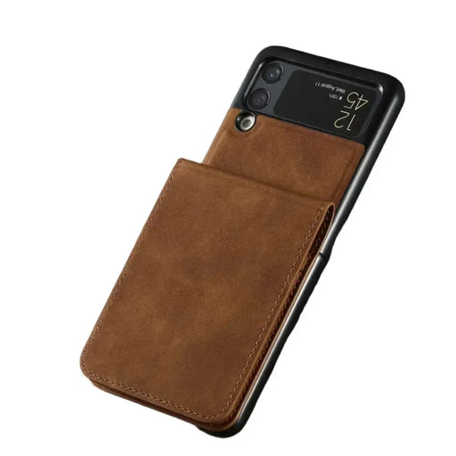 Leather Cover for the Samsung Galaxy Z Flip7 FE & Flip7 (available in 4 colours) by Habicare