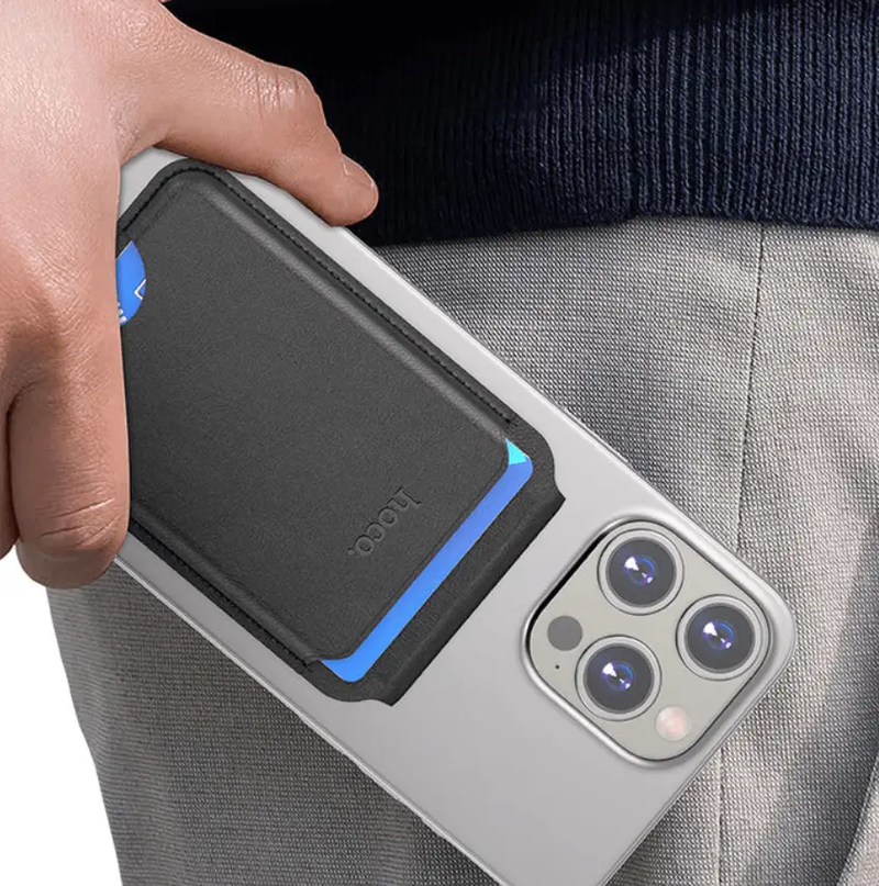 Leather Magnetic Multifunctional Card Holder – GT3 by techplus