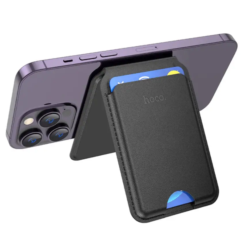 Leather Magnetic Multifunctional Card Holder – GT3 by techplus