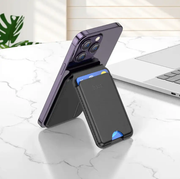 Leather Magnetic Multifunctional Card Holder – GT3 by techplus