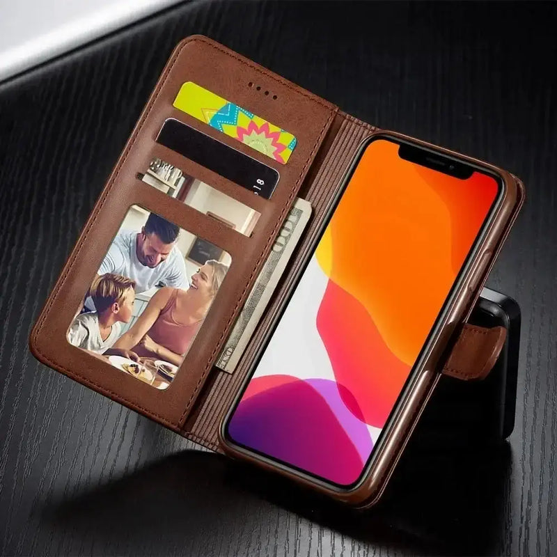 Wallet Case for iPhone (iPhone 5 - iPhone 12) - Available in Multiple Colours by Habicare