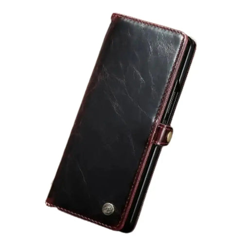 Leather Wallet Case for Samsung Galaxy Z Fold 6/5/4/3 by Habicare